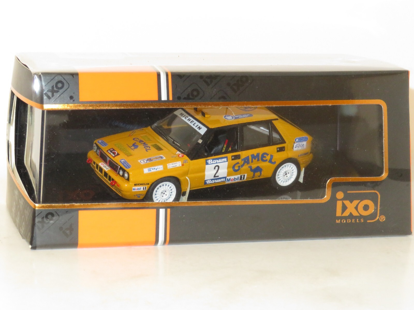 1/43 Lancia Delta Integrale 16v  Camel  Barum Rally 1990 #2 A.Ferjancz
