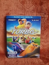 Turbo Blu-ray/DVD/Digital HD 2013. New With Slip Cover.