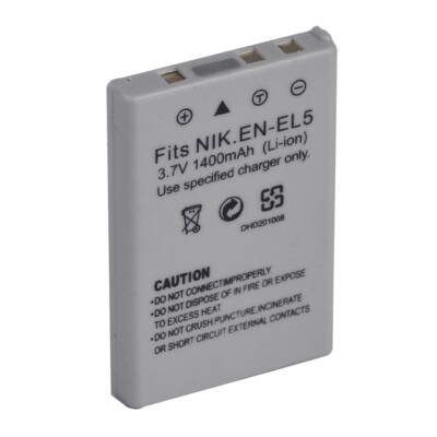 New EN-EL5 Battery for Nikon CoolPix P500 P510 P520 P530 P6000 P3
