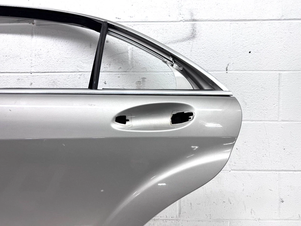 MERCEDES-BENZ W221 S600 S550 S350 S400 2007-2013 CONDUCTOR PUERTA TRASERA IZQUIERDA CARCASA OE Foto 2 de 4