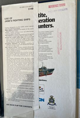 JANE'S FIGHTING SHIPS 1981-82 Edited By Captain John Moore