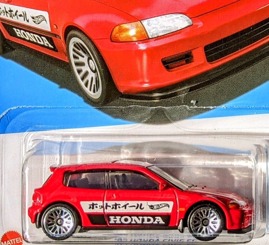 Hot Wheels 2024 J-Imports '92 Honda Civic EG & Nissan