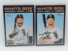 (2x) Adam Engel + Wellington Castillo 2020 Topps Heritage LOT Chicago White Sox