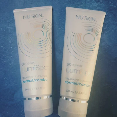 2 Nuskin ageLOC Lumispa Treatment Cleanser Gel normal Skin + -+- #146