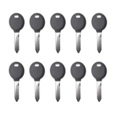 Uncut Transponder key Replacement for Chrysler Mitsubishi Y164-PT 'S' (10 Pack)