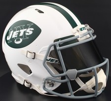 NEW YORK JETS NFL Riddell Speed Full Size AUTHENTIC Football Helmet