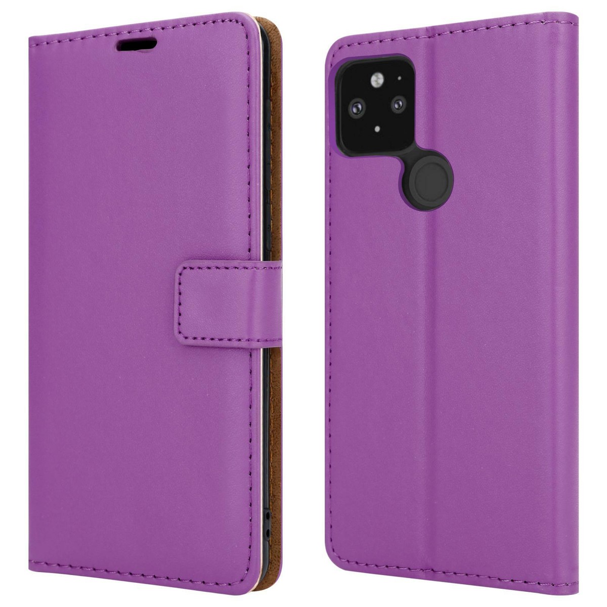 Custodia Google Pixel 9 a Libro Slim | Cover Protettiva Flip Case Pelle