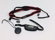 JVC GR-AXM230u VHS-C Camcorder Video Camera Lens Cap Cover Hand And Neck Strap