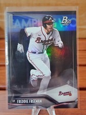 2021 Topps Bowman Platinum Baseball Freddie Freeman - Atlanta Braves - Base Card