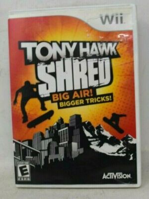 Tony Hawk Shred Nintendo Wii 2010 Game No Board
