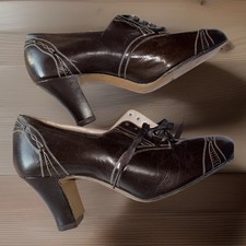 Vintage Free Action Arch Shoes Women s Brown New Old Stock Size 4.5-5 Narrow