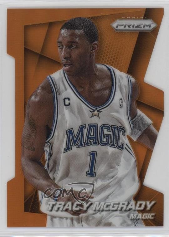 2014-15 Panini Prizm Orange Die-Cut Prizm 2/139 Tracy McGrady #190 HOF 00y3