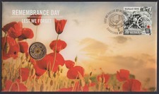 AUSTRALIA - 2015 'REMEMBRANCE DAY Lest We Forget Orange Poppy' PNC RAM $2 F6162