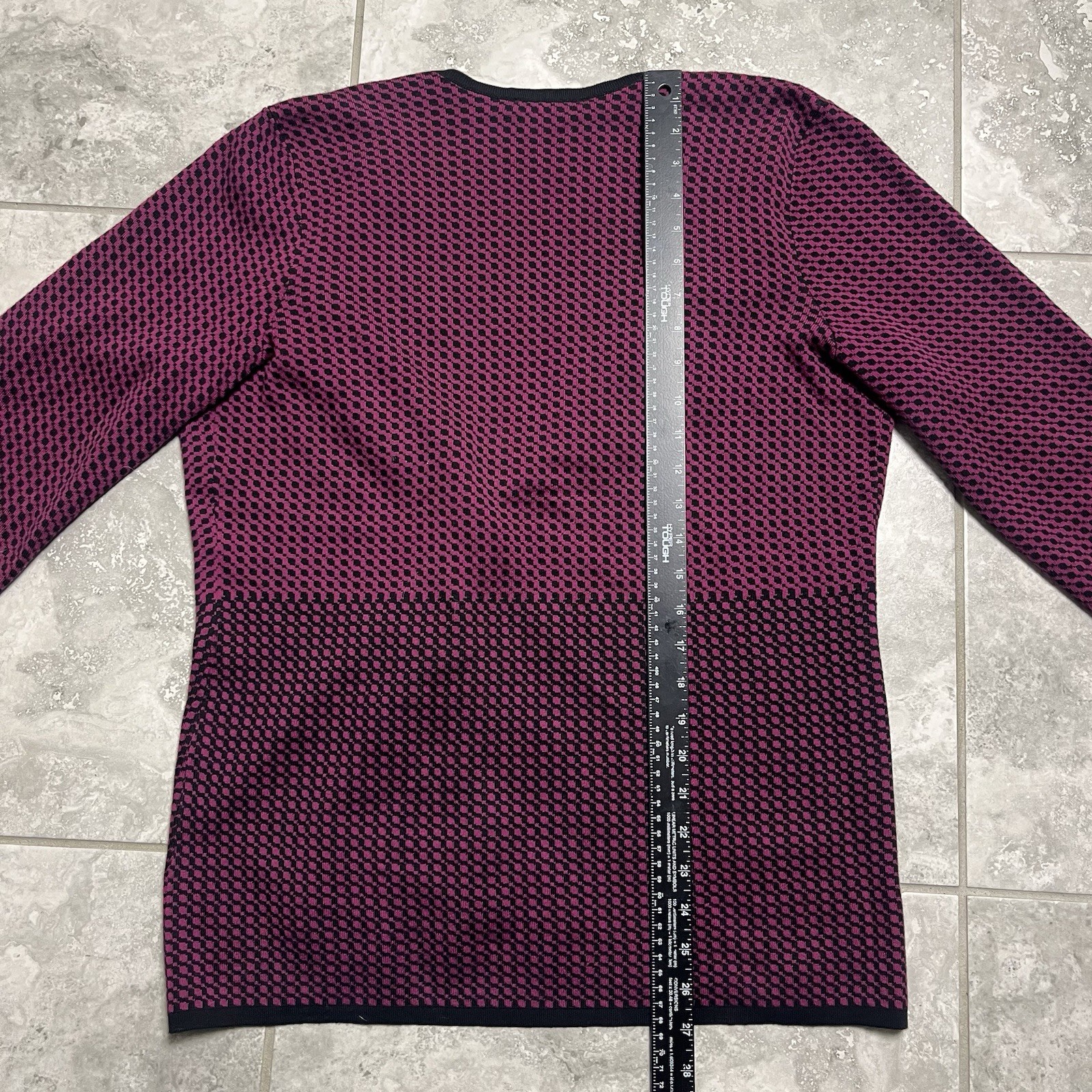 Pendleton Cotton Knit Button Cardigan Sweater Pin… - image 19