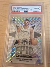 2023 MOSAIC EPIC PERFORMERS VICTOR WEMBANYAMA #12 PSA 10