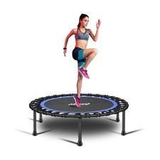 Newan 40"-48" Silent Mini Trampoline Fitness Trampoline Bungee ... FAST USA SHIP