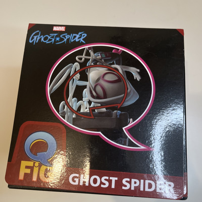 Ghost Spider  Marvel Q-Fig 84 Quantum Mechanix Sammlerfigur Elite Diorama Figur