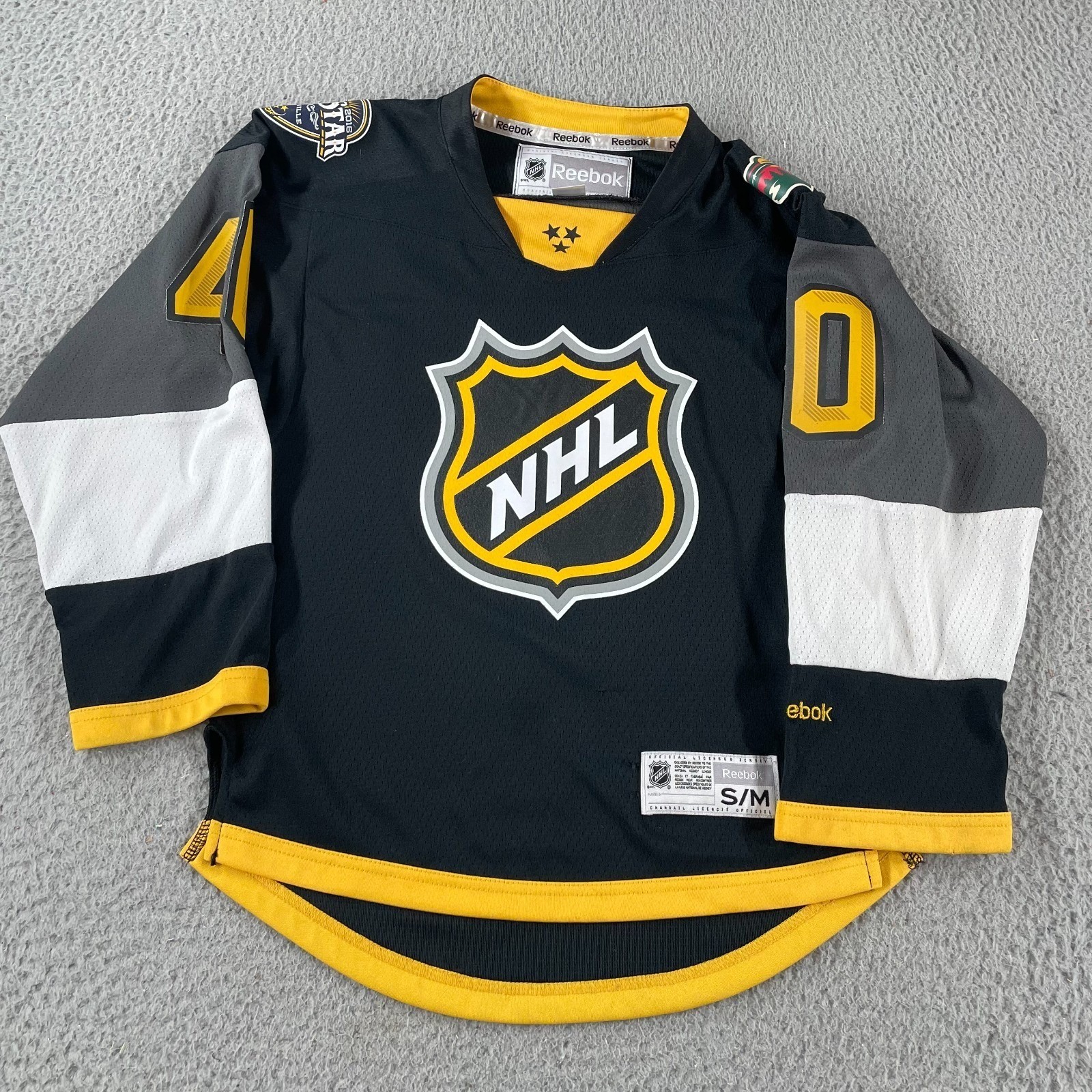 Reebok NHL Hockey Nashville Wild 2016 All Star Devan Dubnyk Jersey Kids S/M *