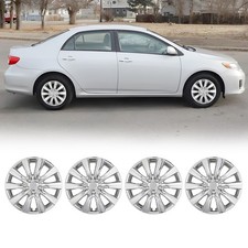 16 Inch 4 Pack Snap On Hubcaps Wheel Rims Cover For 2009-2026 Toyota Corolla R16 16 Inch 4 Pack Snap On Hubcaps Wheel Rims Cover For 2009-2026 Toyota Corolla R16