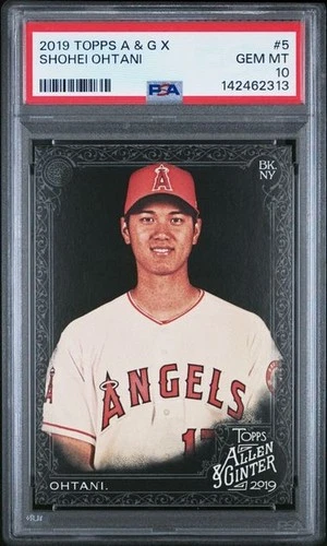 SHOHEI OHTANI 2019 Topps A & G X #5 PSA 10 GEM MT POP 3 WOW! Impossible Grade