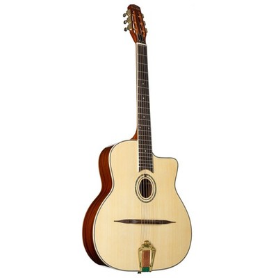 Red Hill GJO-10 Gypsy-Jazz Westerngitarre Mahagoni Korpus Fichtendecke