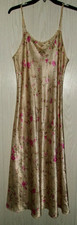 Oscar de la Renta Vintage Floral Long Cottagecore Nightgown MEDIUM EuC