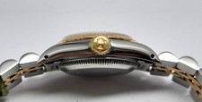 Rolex Oyster Perpetual 67193 18k Gold SS Ladies Wrist Watch Box Papers Tags