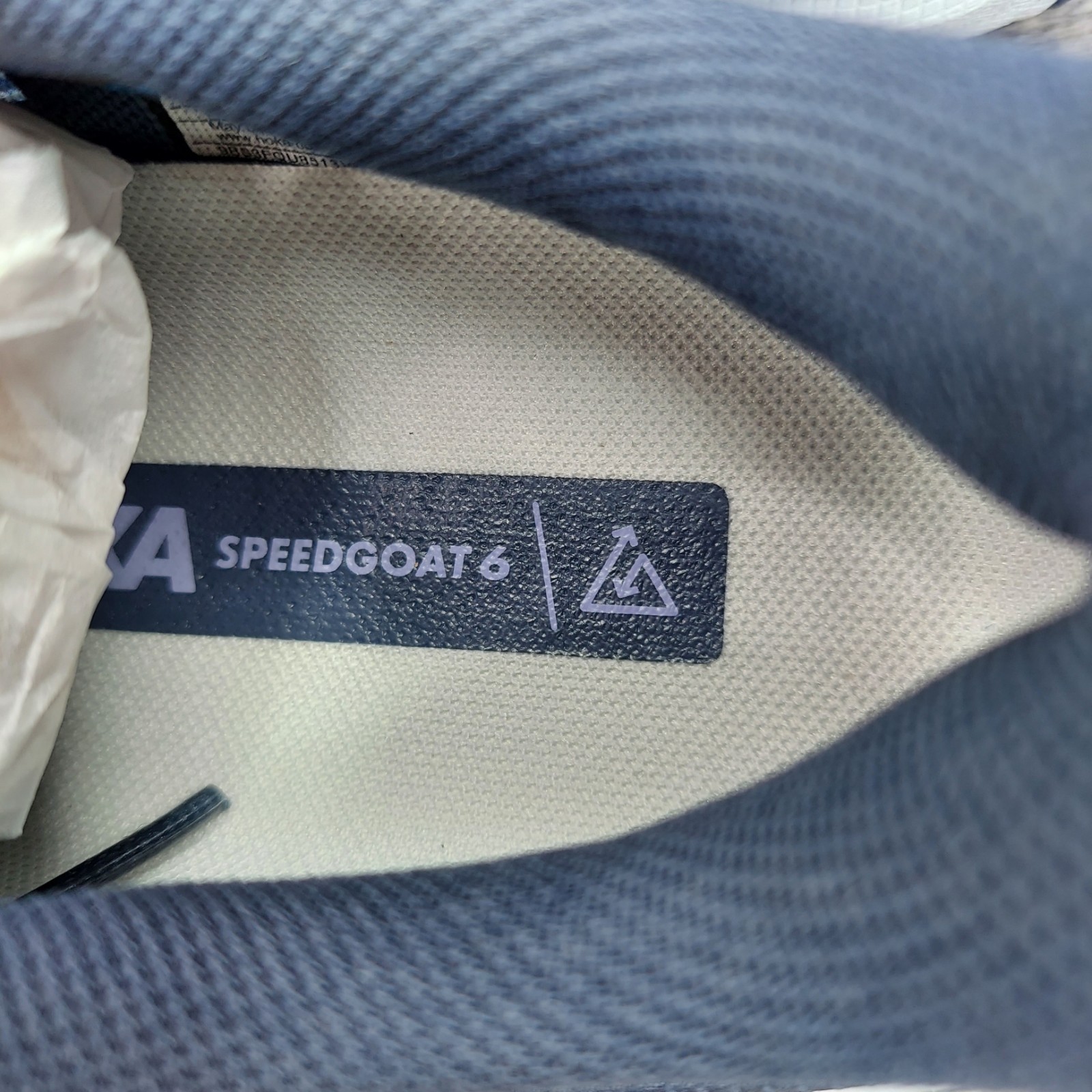 Hoka One One Speedgoat 6 Trail Running Shoes Womens Size 7.5 Purple Blue 1147811 thumbnail 5