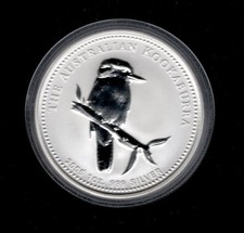 Australien 1 Unze Silber Kookaburra 2005 Stem...