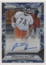 2016 Panini Prizm Rookie Auto Camo Prizm 3/25 Jonathan Bullard #RA-JBL Auto 2t7