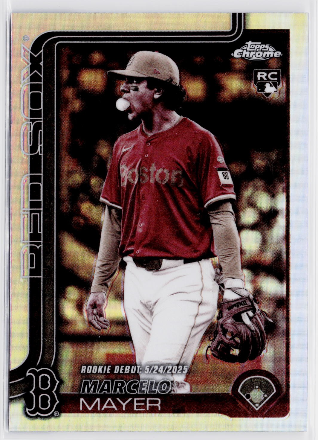 2025 Topps Chrome Update #USC117 Marcelo Mayer Sepia Refractors