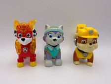 Paw Patrol Toy Figure Lot Marshall Chase Skye Rocky Zuma Rubble Everest Mighty P