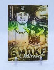2021 Topps Fire  YU DARVISH Smoke And Mirrors Gold Minted PADRES #SM-17