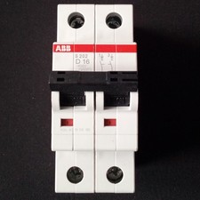 one new abb S202-D16 2P 16A miniature circuit breaker switch Fast Delivery