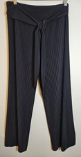 Joseph Ribkoff High-Waist Pleated Wide Leg Pant Tie Waist Women  s Size 6