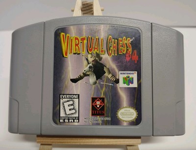 Virtual Chess 64 (Nintendo 64, 1998) Cartridge Only Authentic & Tested