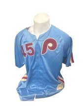 Authentic Mitchell & Ness  Tug McGraw's 1980 Cooperstown Zip Up Jersey  / READ/