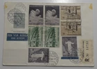 STAMPMART : VATICAN CITY 1964 #400-403 POPE VISIT TO INDIA REGISTERED FDC
