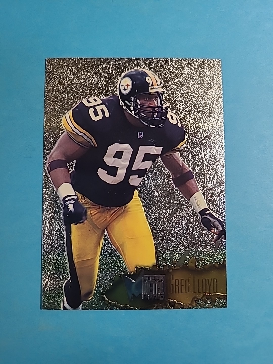 Greg Lloyd 1996 Fleer Metal Football Card # 97 J1602