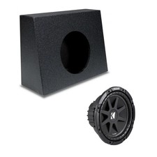 Kicker 43C104 10" Comp C10 Series Sub with Universal Single 10" Sub Box