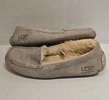 UGG WOMEN'S ANSLEY SLIPPER - SIZE: WOMEN 9 EU W40 - LIGHT GRAY
