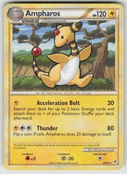 Ampharos 23/95 Call of Legends Rare Pokémon TCG