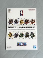 ONE PIECE x NBA Mini Poster Set 10 Sheets Lim...