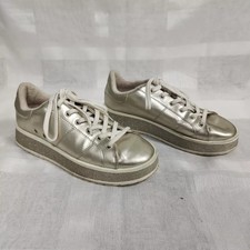 Damen Sneaker Zara Memory Effect Innensohle Größe EU 36 Farbe Gold