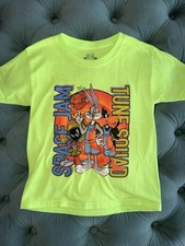 Looney Toones Tazmania Bugs Bunny kids T-shirt Space Jam Tune Squad Vintage XXS