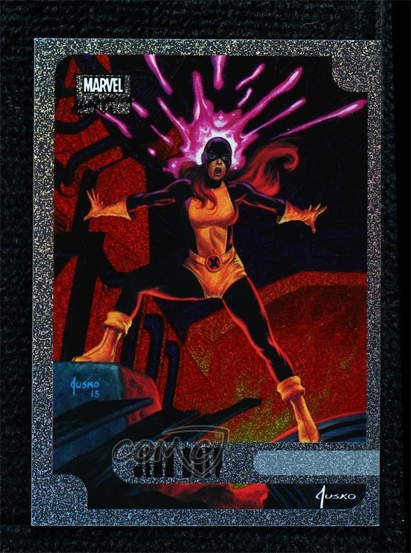 2016 Upper Deck Marvel Masterpieces Holofoil Jean Grey #11 1mg8