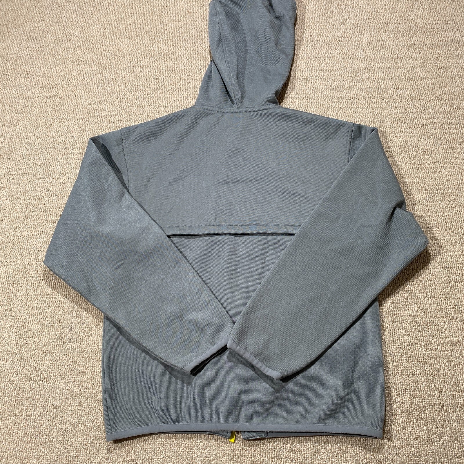 VINTAGE Puma Tracksuit Top Mens Small Loose Fit Grey Mesh Track Jacket 90s thumbnail 11