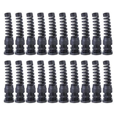 M16 Whirling Cable Glands Automotive Cable Accessory 20pcs for Distribution