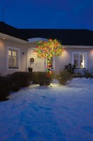 Konstsmide Weihnachtsbeleuchtung Micro LED Lichterkette 120 Bunt. GL2904