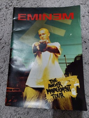 Eminem the Anger Management Tour book programme 2003